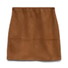 Vmkreta kort shorts med høj talje