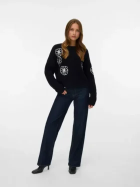 Vmlaura strikket pullover