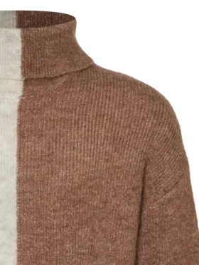 Vmlefileblock Strikket pullover