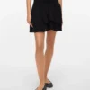 Vmlinn kort shorts med høj talje