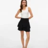 Vmlinn kort shorts med høj talje
