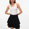 Vmlinn kort shorts med høj talje