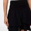 Vmlinn kort shorts med høj talje