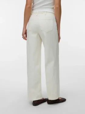 Vmlullu jeans med lav talje og brede ben