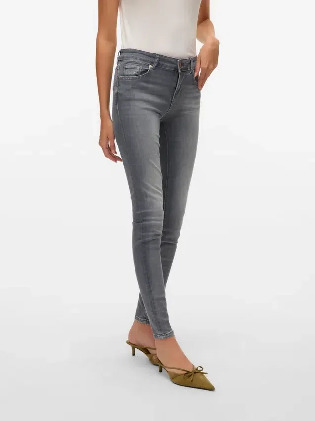 Vmlux Mid Rise Slim Fit-Jeans Vmlux Mid Rise Slim Fit-Jeans
