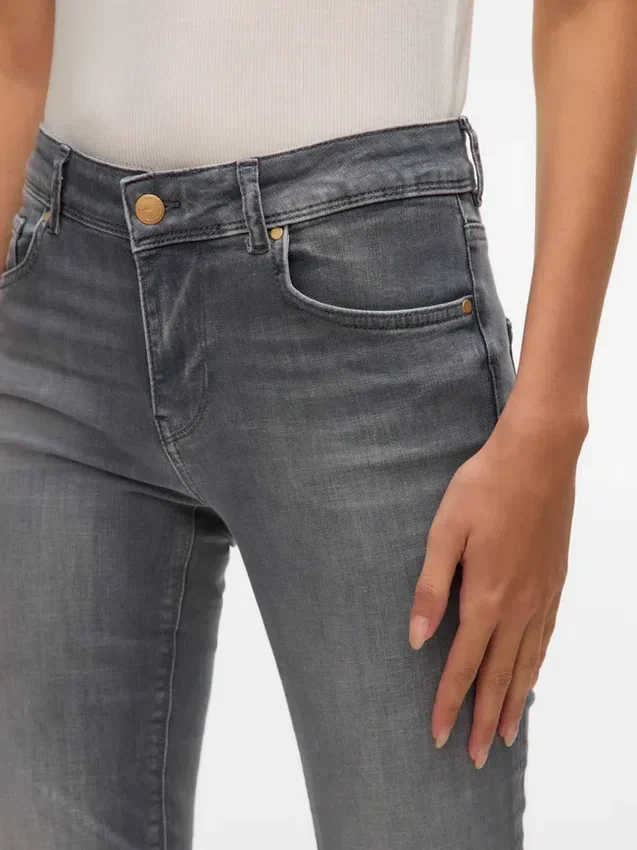 Vmlux Mid Rise Slim Fit-Jeans Vmlux Mid Rise Slim Fit-Jeans