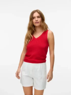 Vmluxlight strikbluse