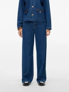 Vmmargot jeans med høj talje og brede ben