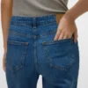 Vmmelisa jeans med mellemhøj talje og bred benvidde