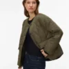 Vmmillie quiltet jakke