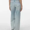 Vmmilou jeans med mellemhøj talje og vid benvidde