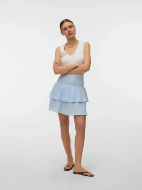 Vmnatali kort shorts med høj talje