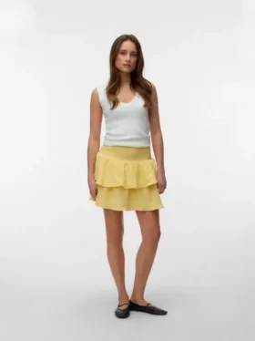 Vmnatali kort shorts med høj talje