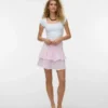 Vmnatali kort shorts med høj talje