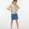 Vmnelly kort shorts med høj talje