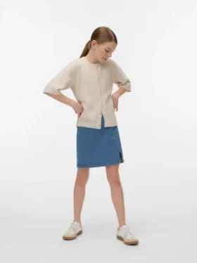 Vmnelly kort shorts med høj talje
