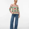 Vmnewchristmasstuff Strikket pullover Vmnewchristmasstuff Strikket pullover