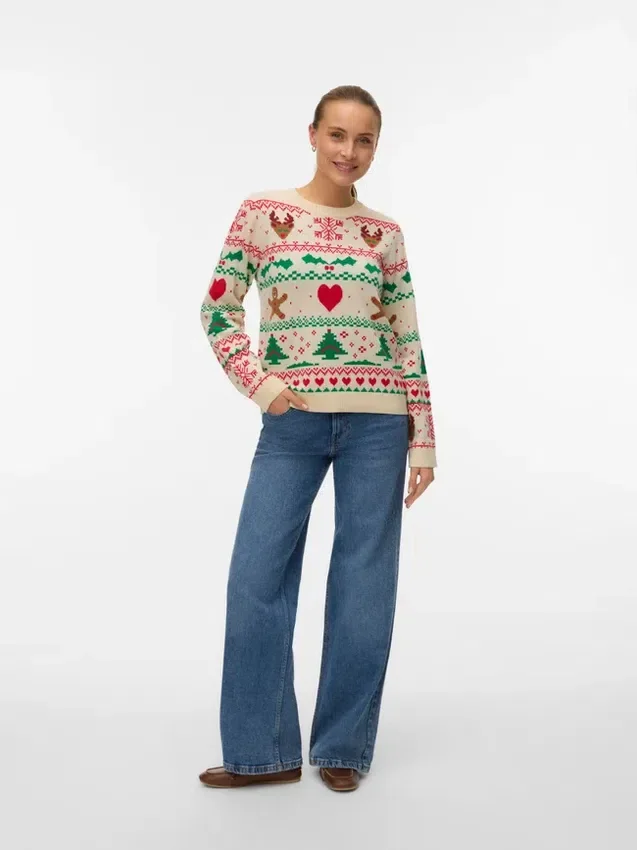 Vmnewchristmasstuff Strikket pullover Vmnewchristmasstuff Strikket pullover