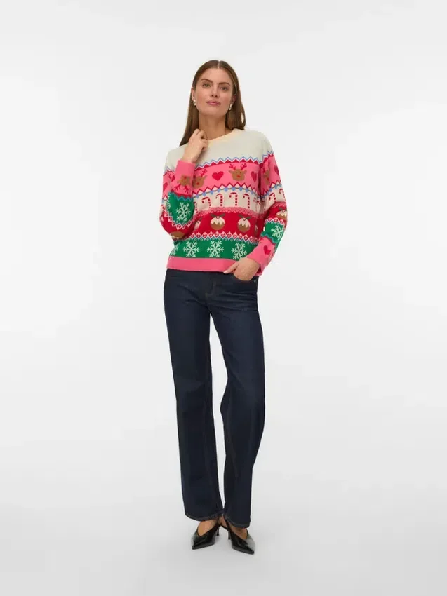 Vmnewchristmasstuff Strikket pullover Vmnewchristmasstuff Strikket pullover