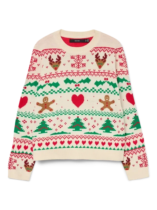 Vmnewchristmasstuff Strikket pullover Vmnewchristmasstuff Strikket pullover