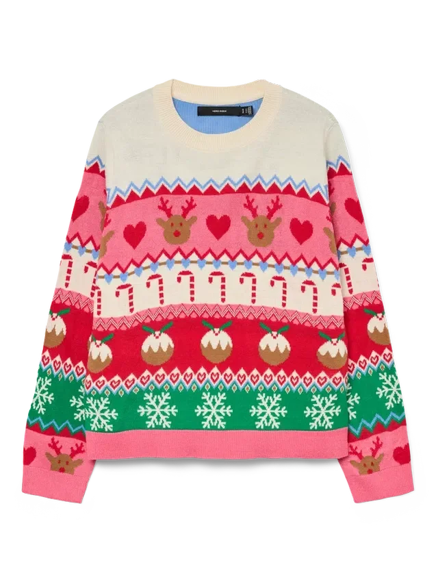Vmnewchristmasstuff Strikket pullover Vmnewchristmasstuff Strikket pullover