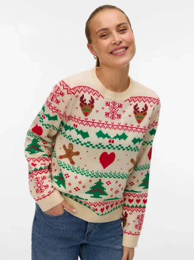 Vmnewchristmasstuff Strikket pullover Vmnewchristmasstuff Strikket pullover