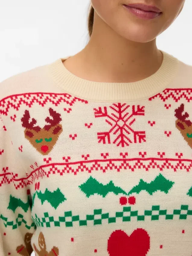 Vmnewchristmasstuff Strikket pullover Vmnewchristmasstuff Strikket pullover