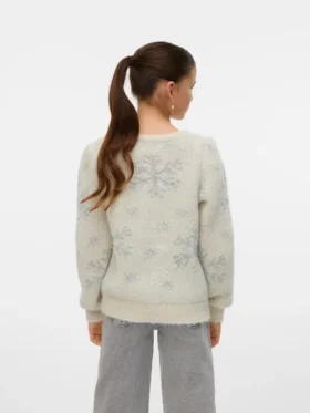 Vmnewsnowyfrost strikket pullover
