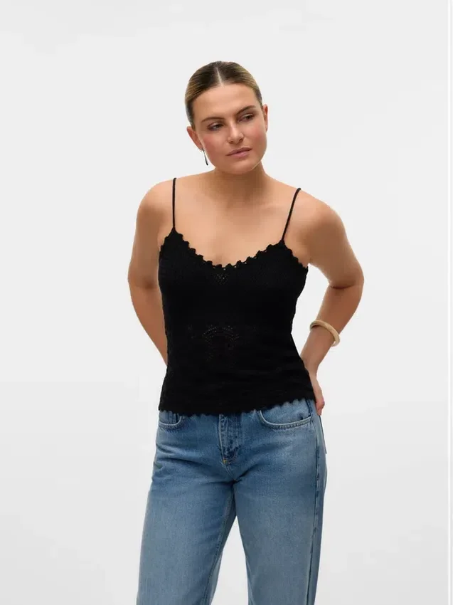 Vmnewverena strikbluse Vmnewverena strikbluse