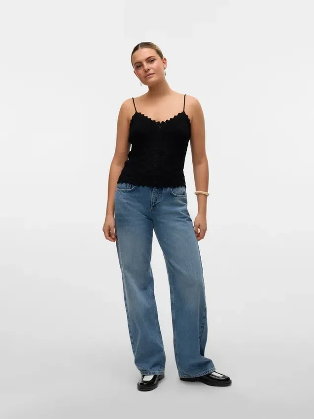 Vmnewverena strikbluse Vmnewverena strikbluse