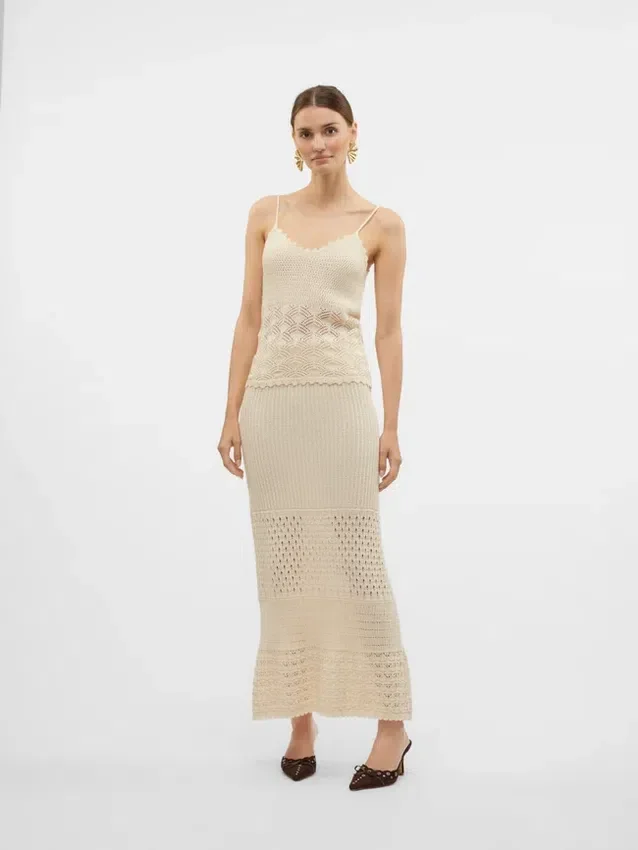 Vmnewverena strikbluse Vmnewverena strikbluse