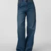 Vmolivia-jeans med høj talje og bred benvidde