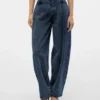 Vmollie jeans med høj talje og ballonpasform