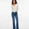 Vmphoebe jeans med mellemhøj talje og udvidet ben