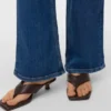 Vmphoebe jeans med mellemhøj talje og udvidet ben