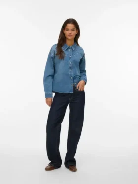 Vmpixie denimskjorte