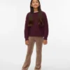 Vmpuff strikket pullover