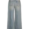 Vmremy jeans med mellemhøj talje og brede ben