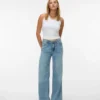 Vmremy-Jeans med mellemhøj talje og lige pasform