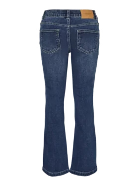 Vmriver jeans med høj talje og brede ben