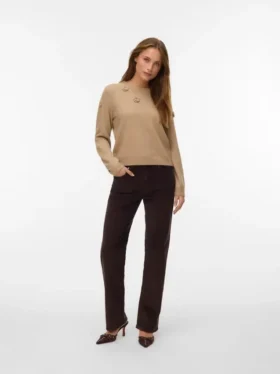 Vmrose strikket pullover