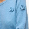 Vmrose strikket pullover