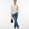 Vmrosie Mid Rise Slim Fit-Jeans