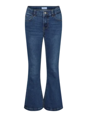 Vmruby jeans med mellemhøj talje og udvidet ben