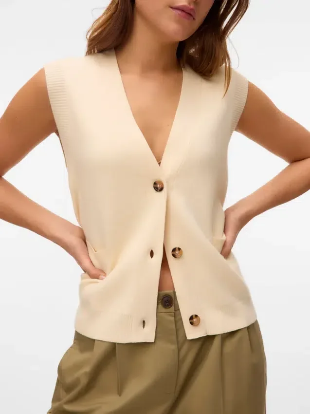 Vmsaba strikket vest Vmsaba strikket vest