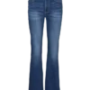 Vmselina jeans med høj talje og udvidet ben