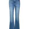 Vmselina jeans med høj talje og udvidet ben