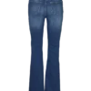 Vmselina jeans med høj talje og udvidet ben