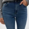 Vmselina jeans med høj talje og udvidet ben