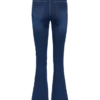 Vmsiga jeans med høj talje og udvidet ben